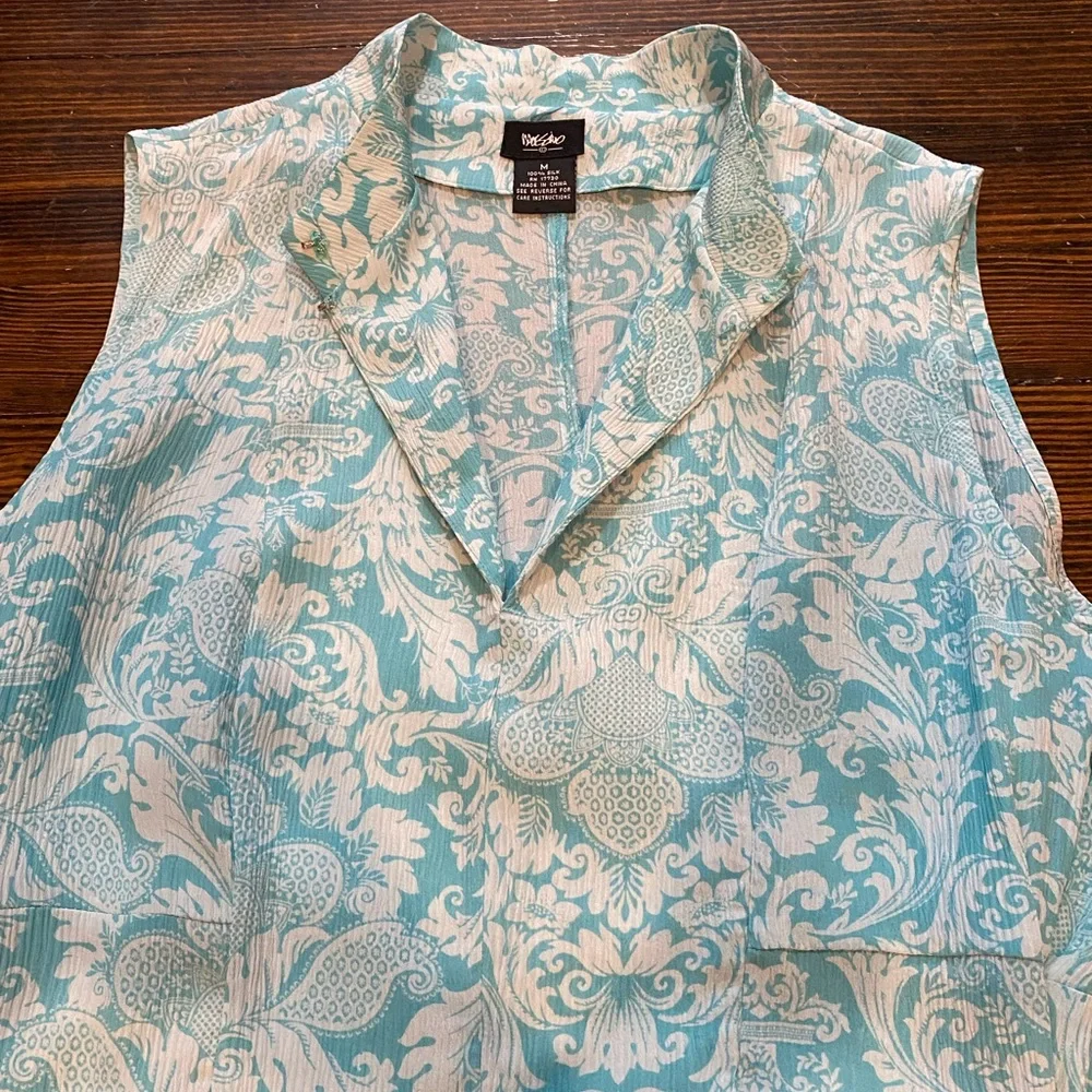 Mossimo Silk Paisley Sleeveless Dress - Picture 5 of 15